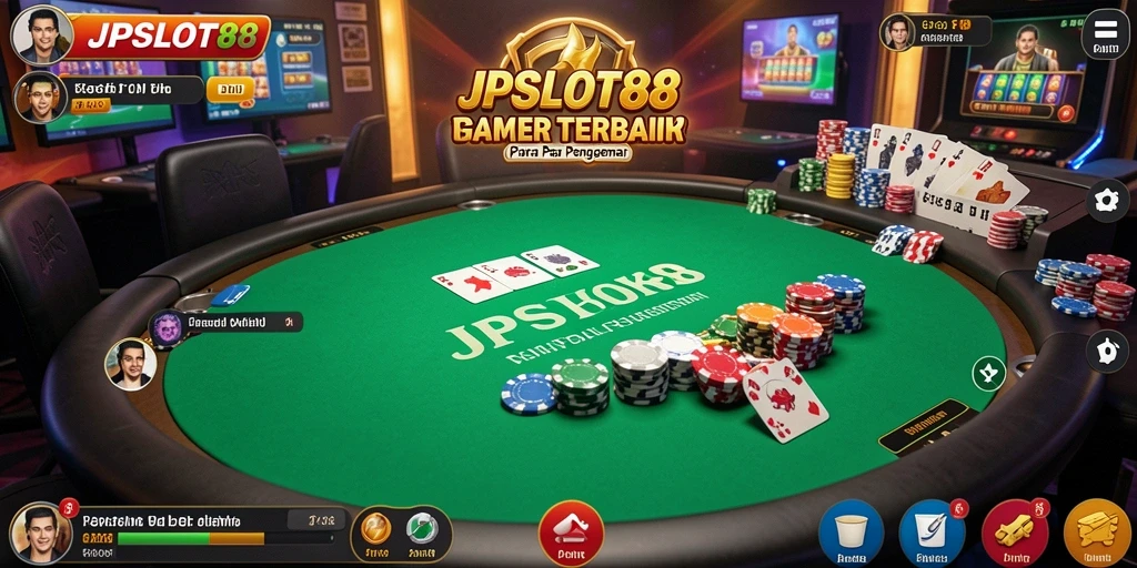 Screenshot gameplay poker yang menarik dan seru di JPSLOT88.