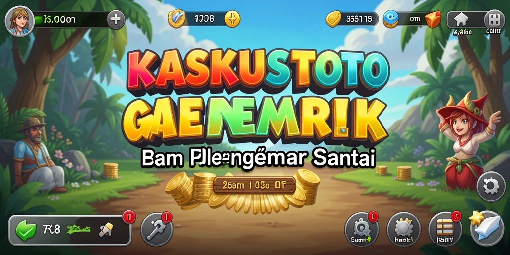 Tampilan gameplay KASKUSTOTO yang santai dan menarik.