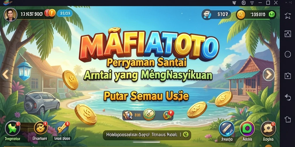 Tampilan gameplay <strong>MAFIATOTO</strong> yang penuh warna dan seru.