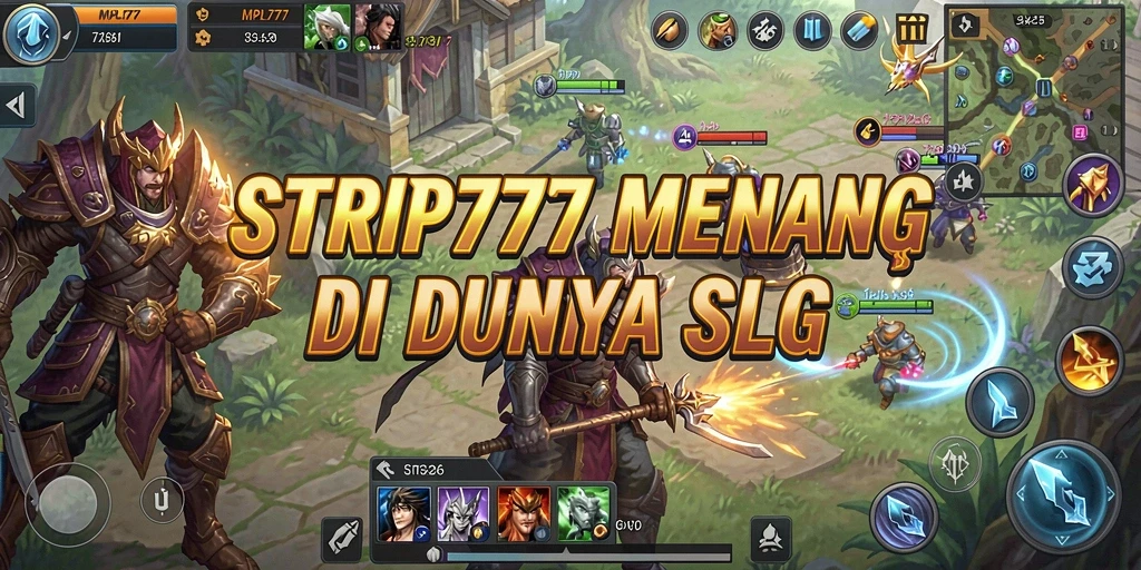 Screenshot gameplay MPL777 menunjukkan serangan strategis dinamis.