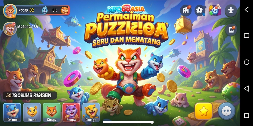 Tampilan gameplay MPO88ASIA yang menarik dan penuh warna.
